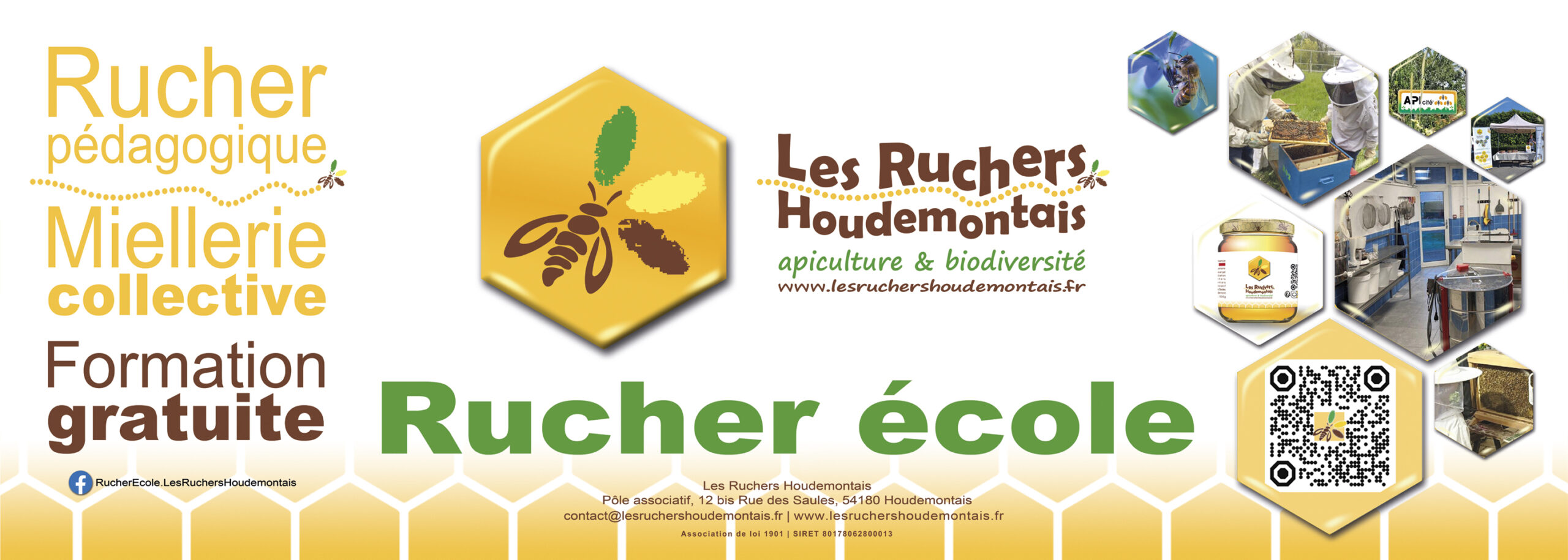 Les Ruchers Houdemontais, rucher école. Grand Nancy